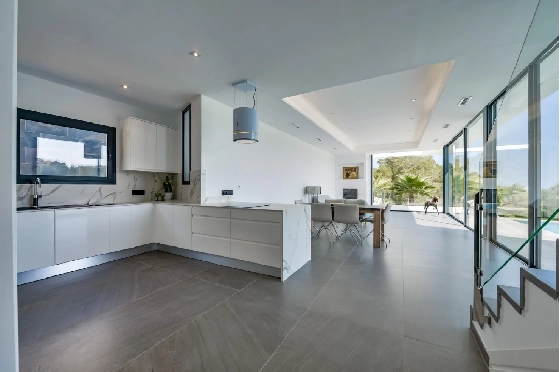 Villa in Javea zu verkaufen, Woongedeelte 374 m², Klimaanlage, Grondstuk 1000 m², 3 Slaapkamers, 3 Badkamers, Pool, ref.: AVS-52445-4