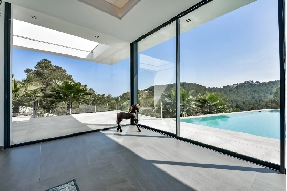 Villa in Javea zu verkaufen, Woongedeelte 374 m², Klimaanlage, Grondstuk 1000 m², 3 Slaapkamers, 3 Badkamers, Pool, ref.: AVS-52445-6