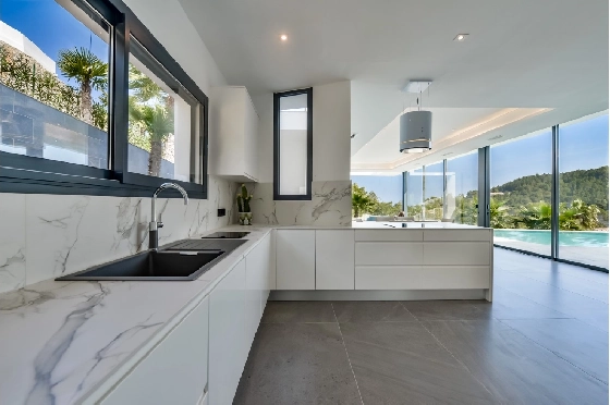 Villa in Javea zu verkaufen, Woongedeelte 374 m², Klimaanlage, Grondstuk 1000 m², 3 Slaapkamers, 3 Badkamers, Pool, ref.: AVS-52445-8