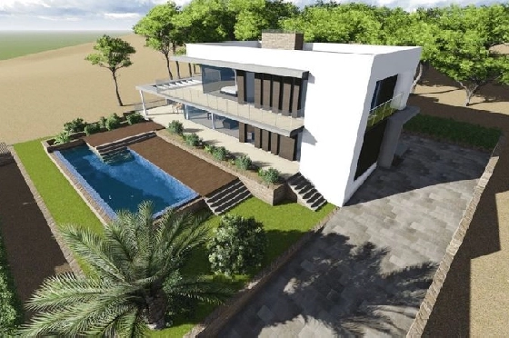 Villa in Moraira zu verkaufen, Woongedeelte 319 m², Klimaanlage, Grondstuk 898 m², 3 Slaapkamers, 4 Badkamers, Pool, ref.: AVS-41765-2