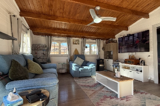 Villa in Pedreguer zu verkaufen, Woongedeelte 61 m², Bouwjaar 2014, Zustand gepflegt, + KLIMA, Klimaanlage, Grondstuk 385 m², 2 Slaapkamers, 1 Badkamers, Pool, ref.: RG-0126-12