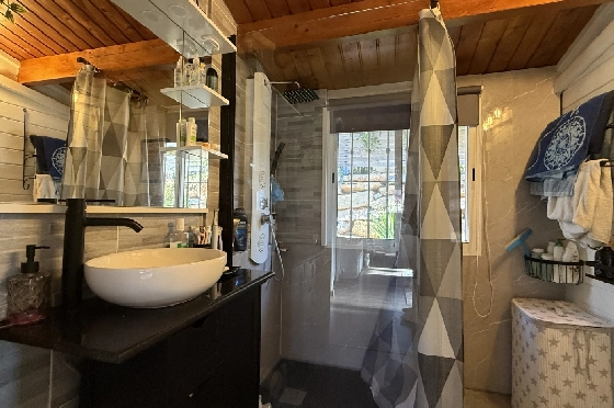 Villa in Pedreguer zu verkaufen, Woongedeelte 61 m², Bouwjaar 2014, Zustand gepflegt, + KLIMA, Klimaanlage, Grondstuk 385 m², 2 Slaapkamers, 1 Badkamers, Pool, ref.: RG-0126-18