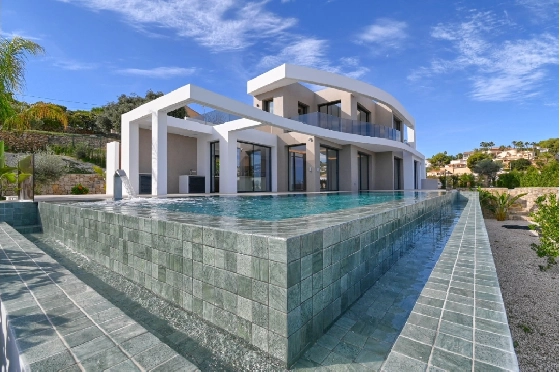 Villa in Benissa zu verkaufen, Woongedeelte 621 m², + Fussbodenheizung, Klimaanlage, Grondstuk 1250 m², 4 Slaapkamers, 4 Badkamers, Pool, ref.: VGH40085-1
