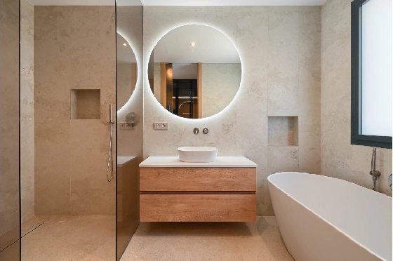 Villa in Benissa zu verkaufen, Woongedeelte 621 m², + Fussbodenheizung, Klimaanlage, Grondstuk 1250 m², 4 Slaapkamers, 4 Badkamers, Pool, ref.: VGH40085-22