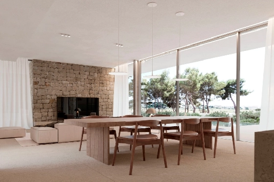 Villa in Moraira zu verkaufen, Woongedeelte 754 m², Grondstuk 1046 m², 4 Slaapkamers, 4 Badkamers, Pool, ref.: VGH50089-4