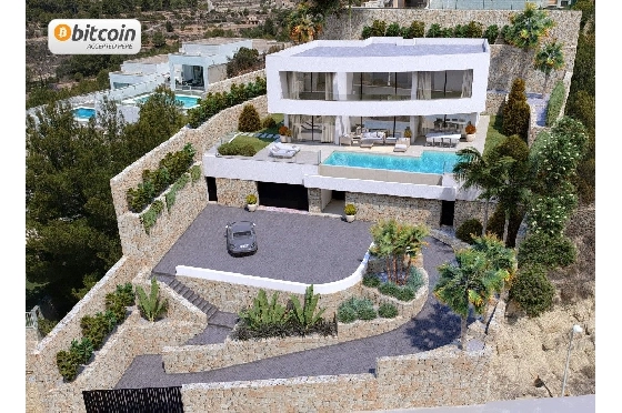 Villa in Calpe zu verkaufen, Woongedeelte 751 m², Grondstuk 1042 m², 4 Slaapkamers, 4 Badkamers, Pool, ref.: VGH30131-1