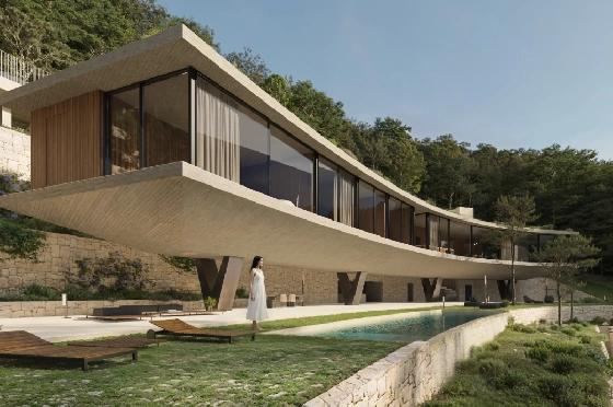 Villa in Benissa zu verkaufen, Woongedeelte 1068 m², Grondstuk 1587 m², 4 Slaapkamers, 4 Badkamers, Pool, ref.: VGH40005-1