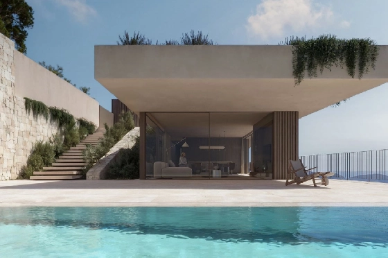 Villa in Moraira zu verkaufen, Woongedeelte 679 m², Grondstuk 1000 m², 4 Slaapkamers, 3 Badkamers, Pool, ref.: VGH40006-8