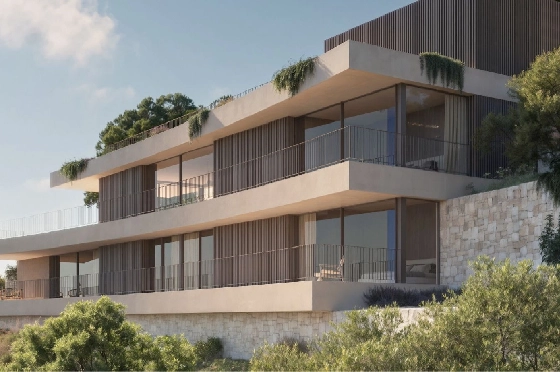 Villa in Moraira zu verkaufen, Woongedeelte 679 m², Grondstuk 1000 m², 4 Slaapkamers, 3 Badkamers, Pool, ref.: VGH40006-9