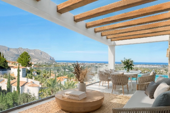 Villa in Pedreguer zu verkaufen, Woongedeelte 173 m², + Zentralheizung, Klimaanlage, Grondstuk 538 m², 4 Slaapkamers, 4 Badkamers, Pool, ref.: MGM-Albufera10-1