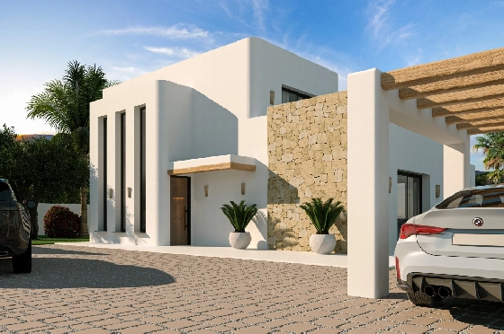 Villa in Pedreguer zu verkaufen, Woongedeelte 173 m², + Zentralheizung, Klimaanlage, Grondstuk 538 m², 4 Slaapkamers, 4 Badkamers, Pool, ref.: MGM-Albufera10-10