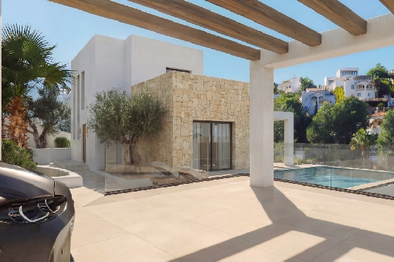 Villa in Pedreguer zu verkaufen, Woongedeelte 173 m², + Zentralheizung, Klimaanlage, Grondstuk 538 m², 4 Slaapkamers, 4 Badkamers, Pool, ref.: MGM-Albufera10-4
