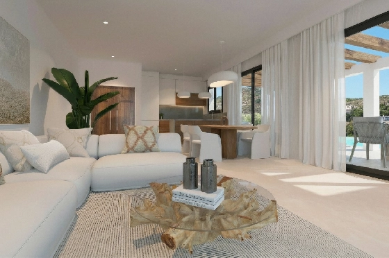Villa in Pedreguer zu verkaufen, Woongedeelte 173 m², + Zentralheizung, Klimaanlage, Grondstuk 538 m², 4 Slaapkamers, 4 Badkamers, Pool, ref.: MGM-Albufera10-5
