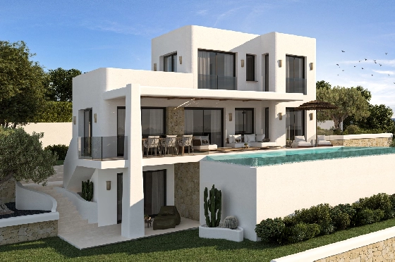 Villa in Pedreguer zu verkaufen, Woongedeelte 173 m², + Zentralheizung, Klimaanlage, Grondstuk 538 m², 4 Slaapkamers, 4 Badkamers, Pool, ref.: MGM-Albufera10-9