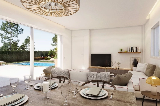 Villa in Entrenaranjos zu verkaufen, Woongedeelte 231 m², Zustand Erstbezug, Klimaanlage, Grondstuk 298 m², 3 Slaapkamers, 2 Badkamers, Pool, ref.: HA-ENN-120-E01-4