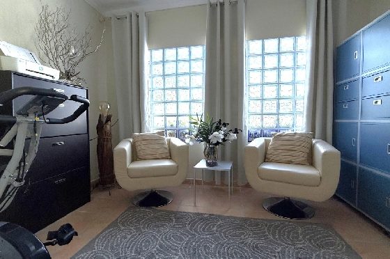 Villa in Els Poblets zu verkaufen, Woongedeelte 105 m², Bouwjaar 1990, + Zentralheizung, Klimaanlage, Grondstuk 536 m², 2 Slaapkamers, 2 Badkamers, Pool, ref.: JS-0326-15