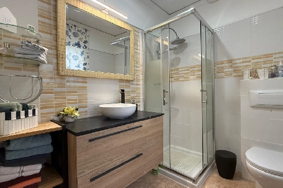 Villa in Els Poblets zu verkaufen, Woongedeelte 105 m², Bouwjaar 1990, + Zentralheizung, Klimaanlage, Grondstuk 536 m², 2 Slaapkamers, 2 Badkamers, Pool, ref.: JS-0326-16
