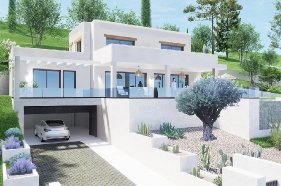 Villa in Javea zu verkaufen, Woongedeelte 329 m², Klimaanlage, Grondstuk 1085 m², 4 Slaapkamers, 5 Badkamers, Pool, ref.: AVS-56834-1
