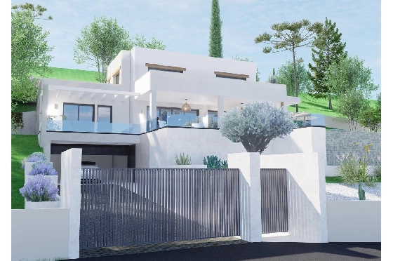 Villa in Javea zu verkaufen, Woongedeelte 329 m², Klimaanlage, Grondstuk 1085 m², 4 Slaapkamers, 5 Badkamers, Pool, ref.: AVS-56834-3