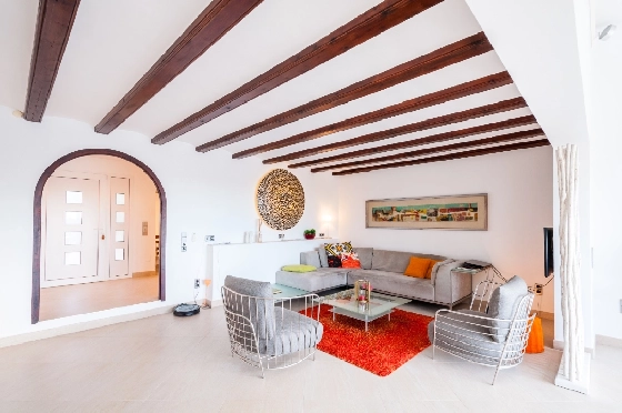 Villa in Moraira zu verkaufen, Woongedeelte 270 m², Klimaanlage, Grondstuk 897 m², 3 Slaapkamers, 3 Badkamers, Pool, ref.: AM-12629DR-5