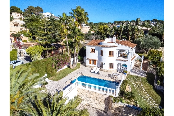 Villa in Benissa zu verkaufen, Woongedeelte 247 m², Bouwjaar 1993, Klimaanlage, Grondstuk 848 m², 5 Slaapkamers, 3 Badkamers, Pool, ref.: AM-12630DR-2
