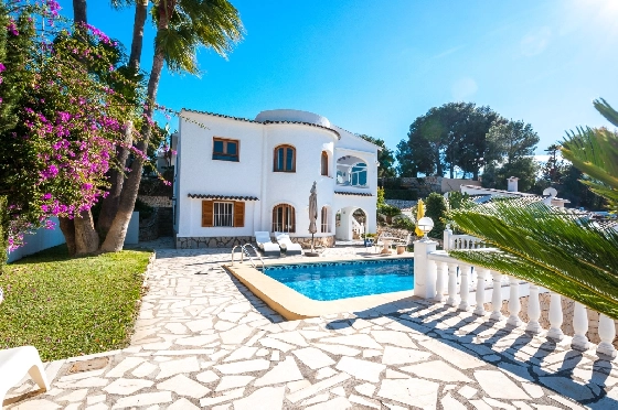 Villa in Benissa zu verkaufen, Woongedeelte 247 m², Bouwjaar 1993, Klimaanlage, Grondstuk 848 m², 5 Slaapkamers, 3 Badkamers, Pool, ref.: AM-12630DR-3