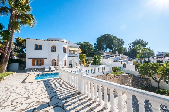 Villa in Benissa zu verkaufen, Woongedeelte 247 m², Bouwjaar 1993, Klimaanlage, Grondstuk 848 m², 5 Slaapkamers, 3 Badkamers, Pool, ref.: AM-12630DR-5