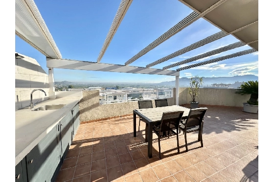 Penthouse Apartment in Pego zu verkaufen, Woongedeelte 160 m², Bouwjaar 2004, Klimaanlage, 3 Slaapkamers, 3 Badkamers, Pool, ref.: O-V96214-1