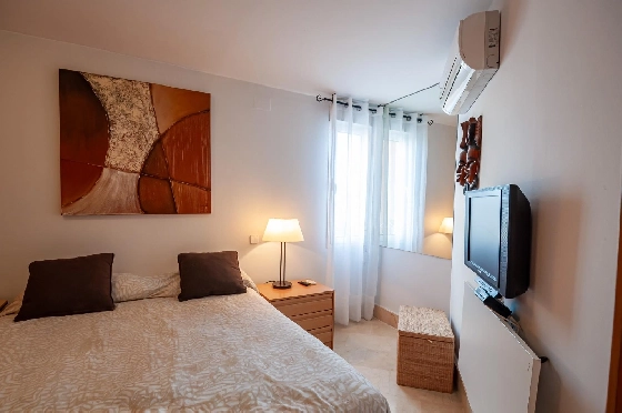 Apartment in Calpe(Playa de Fossa Levante) zu verkaufen, Woongedeelte 55 m², Klimaanlage, 1 Slaapkamers, 1 Badkamers, Pool, ref.: COB-3554-10535-14