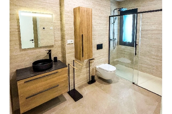 Villa in Benissa zu verkaufen, Woongedeelte 202 m², Bouwjaar 2025, Klimaanlage, Grondstuk 1715 m², 3 Slaapkamers, 3 Badkamers, Pool, ref.: AM-12657DA-10