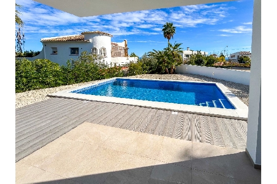 Villa in Benissa zu verkaufen, Woongedeelte 202 m², Bouwjaar 2025, Klimaanlage, Grondstuk 1715 m², 3 Slaapkamers, 3 Badkamers, Pool, ref.: AM-12657DA-15