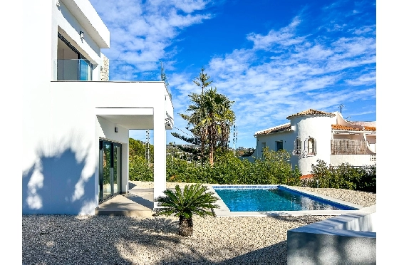 Villa in Benissa zu verkaufen, Woongedeelte 202 m², Bouwjaar 2025, Klimaanlage, Grondstuk 1715 m², 3 Slaapkamers, 3 Badkamers, Pool, ref.: AM-12657DA-2