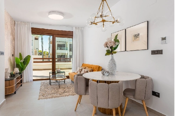 Erdgeschoss Apartment in Torrevieja zu verkaufen, Woongedeelte 100 m², Zustand Erstbezug, 3 Slaapkamers, 2 Badkamers, Pool, ref.: HA-TON-159-A03-7