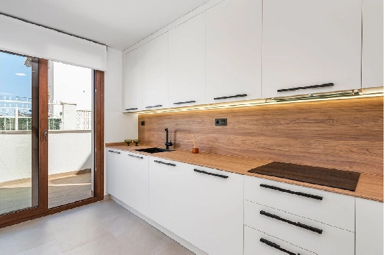 Erdgeschoss Apartment in Torrevieja zu verkaufen, Woongedeelte 100 m², Zustand Erstbezug, 3 Slaapkamers, 2 Badkamers, Pool, ref.: HA-TON-159-A03-8