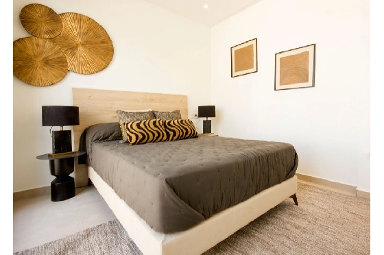 Erdgeschoss Apartment in San Fulgencio zu verkaufen, Woongedeelte 133 m², Zustand Erstbezug, 3 Slaapkamers, 2 Badkamers, Pool, ref.: HA-SFN-131-A03-15