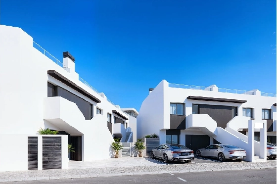 Erdgeschoss Apartment in San Fulgencio zu verkaufen, Woongedeelte 133 m², Zustand Erstbezug, 3 Slaapkamers, 2 Badkamers, Pool, ref.: HA-SFN-131-A03-6