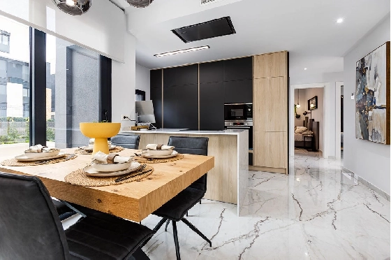 Penthouse Apartment in Ciudad Quesada zu verkaufen, Woongedeelte 163 m², Zustand Erstbezug, Klimaanlage, 2 Slaapkamers, 2 Badkamers, Pool, ref.: HA-CQN-120-A02-4