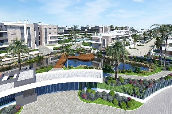 Penthouse Apartment in Torrevieja zu verkaufen, Woongedeelte 137 m², Zustand Erstbezug, Klimaanlage, 2 Slaapkamers, 2 Badkamers, Pool, ref.: HA-TON-270-A04-2