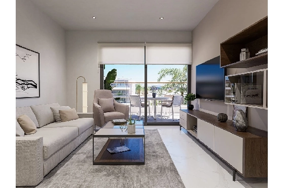 Penthouse Apartment in Torrevieja zu verkaufen, Woongedeelte 137 m², Zustand Erstbezug, Klimaanlage, 2 Slaapkamers, 2 Badkamers, Pool, ref.: HA-TON-270-A04-3