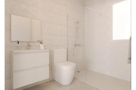 Reihenhaus in Finestrat zu verkaufen, Wohnfläche 197 m², Zustand Erstbezug, Klimaanlage, 3 Schlafzimmer, 2 Badezimmer, Pool, ref.: HA-FIN-381-R01-13