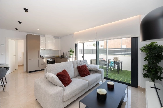 Doppelhaushälfte in La Marina zu verkaufen, Wohnfläche 99 m², Zustand Erstbezug, Klimaanlage, Grundstück 137 m², 3 Schlafzimmer, 3 Badezimmer, Pool, ref.: HA-MAN-253-D01-4