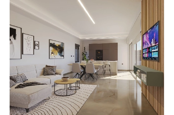 Villa in Algorfa zu verkaufen, Woongedeelte 318 m², Zustand Erstbezug, Grondstuk 455 m², 3 Slaapkamers, 2 Badkamers, Pool, ref.: HA-ARN-140-E04-5