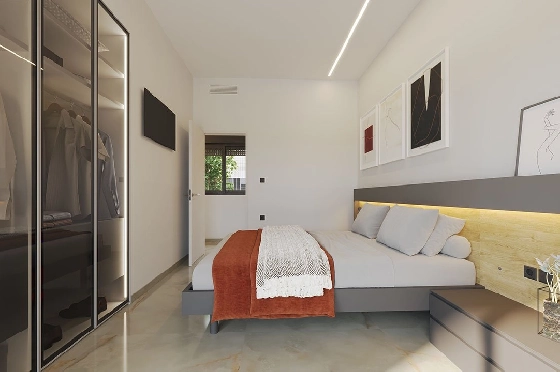 Villa in Algorfa zu verkaufen, Woongedeelte 318 m², Zustand Erstbezug, Grondstuk 455 m², 3 Slaapkamers, 2 Badkamers, Pool, ref.: HA-ARN-140-E04-7