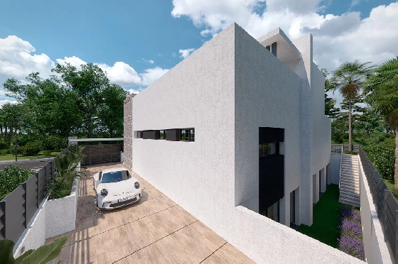 Villa in Los Alcazares zu verkaufen, Woongedeelte 426 m², Zustand Erstbezug, Klimaanlage, Grondstuk 394 m², 3 Slaapkamers, 2 Badkamers, Pool, ref.: HA-LAN-470-E02-5