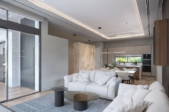 Villa in Los Alcazares zu verkaufen, Woongedeelte 426 m², Zustand Erstbezug, Klimaanlage, Grondstuk 394 m², 3 Slaapkamers, 2 Badkamers, Pool, ref.: HA-LAN-470-E02-6