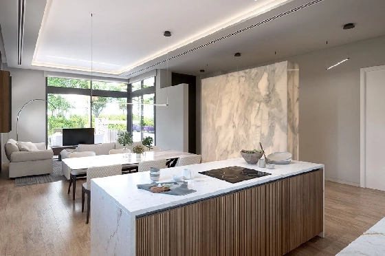 Villa in Los Alcazares zu verkaufen, Woongedeelte 426 m², Zustand Erstbezug, Klimaanlage, Grondstuk 394 m², 3 Slaapkamers, 2 Badkamers, Pool, ref.: HA-LAN-470-E02-7
