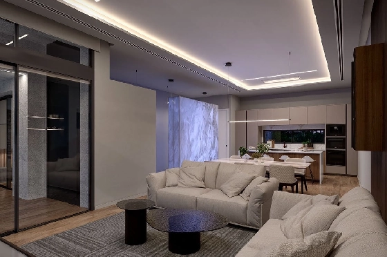 Villa in Los Alcazares zu verkaufen, Woongedeelte 426 m², Zustand Erstbezug, Klimaanlage, Grondstuk 394 m², 3 Slaapkamers, 2 Badkamers, Pool, ref.: HA-LAN-470-E02-8