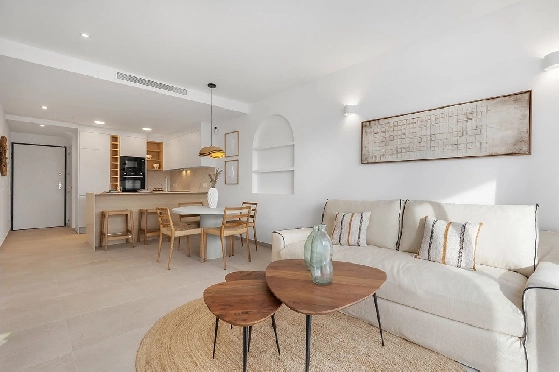 Etagen Apartment in Los Alcazares zu verkaufen, Woongedeelte 102 m², Zustand Erstbezug, 3 Slaapkamers, 2 Badkamers, Pool, ref.: HA-LAN-436-A02-9