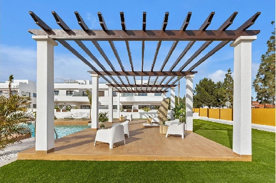 Penthouse Apartment in Los Alcazares zu verkaufen, Woongedeelte 137 m², Zustand Erstbezug, 2 Slaapkamers, 2 Badkamers, Pool, ref.: HA-LAN-436-A03-6