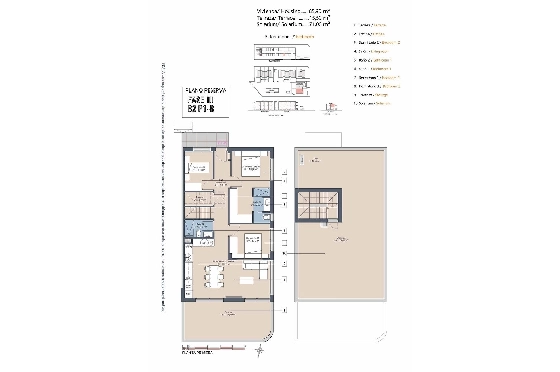 Penthouse Apartment in Los Alcazares zu verkaufen, Woongedeelte 137 m², Zustand Erstbezug, 2 Slaapkamers, 2 Badkamers, Pool, ref.: HA-LAN-436-A04-21